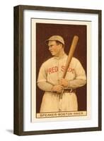 Early Baseball Card, Tris Speaker-null-Framed Art Print