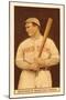 Early Baseball Card, Tris Speaker-null-Mounted Art Print