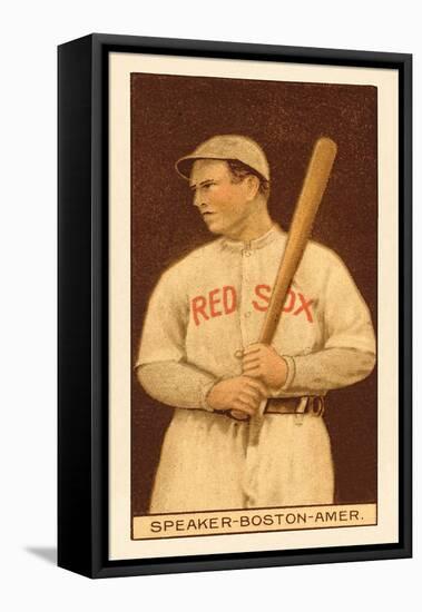 Early Baseball Card, Tris Speaker-null-Framed Stretched Canvas