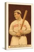 Early Baseball Card, Tris Speaker-null-Stretched Canvas