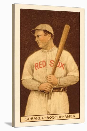 Early Baseball Card, Tris Speaker-null-Stretched Canvas