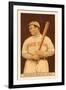 Early Baseball Card, Tris Speaker-null-Framed Art Print