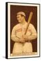 Early Baseball Card, Tris Speaker-null-Framed Stretched Canvas