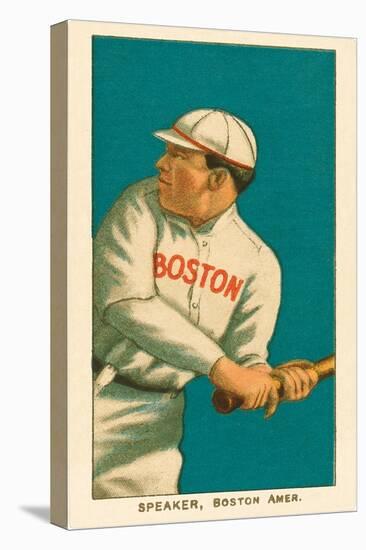 Early Baseball Card, Tris Speaker-null-Stretched Canvas