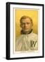 Early Baseball Card, Walter Johnson-null-Framed Art Print