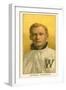 Early Baseball Card, Walter Johnson-null-Framed Art Print