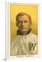 Early Baseball Card, Walter Johnson-null-Framed Art Print