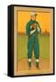 Early Baseball Card, Walter Johnson-null-Framed Stretched Canvas