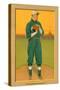 Early Baseball Card, Walter Johnson-null-Stretched Canvas