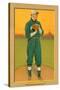 Early Baseball Card, Walter Johnson-null-Stretched Canvas