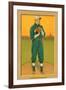 Early Baseball Card, Walter Johnson-null-Framed Art Print