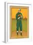 Early Baseball Card, Walter Johnson-null-Framed Art Print