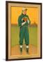 Early Baseball Card, Walter Johnson-null-Framed Art Print