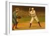 Early Baseball Players-null-Framed Art Print