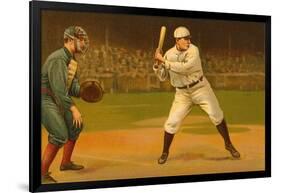 Early Baseball Players-null-Framed Art Print