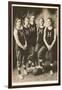 Early Basketball Team-null-Framed Art Print