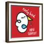 Early Bird Ohai Worm-Oodlies-Framed Giclee Print