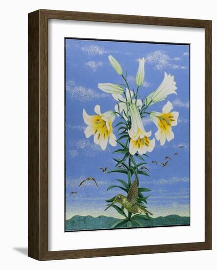 Early Birds, 2011-Pat Scott-Framed Giclee Print