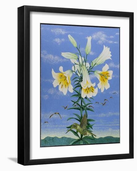 Early Birds, 2011-Pat Scott-Framed Giclee Print