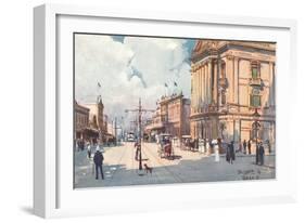 Early Brisbane, Queensland, Australia-null-Framed Art Print