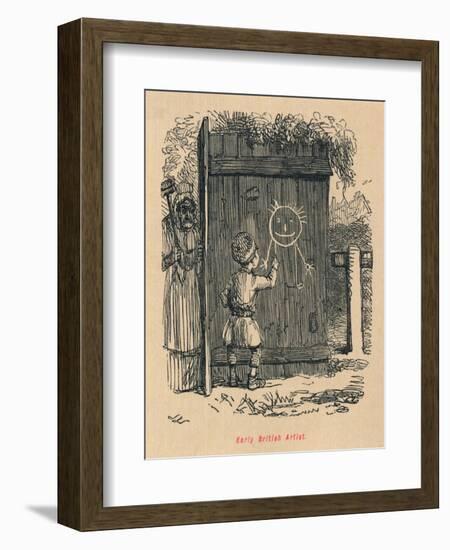 'Early British Artist', c1860, (c1860)-John Leech-Framed Giclee Print