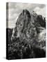 Early Carving on Mount Rushmore-null-Stretched Canvas