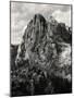 Early Carving on Mount Rushmore-null-Mounted Photographic Print