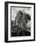 Early Carving on Mount Rushmore-null-Framed Photographic Print