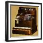 Early Cash Register, 1929-null-Framed Giclee Print