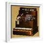 Early Cash Register, 1929-null-Framed Giclee Print