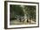 Early Central Park Mall, New York City-null-Framed Art Print