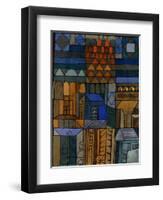 Early Chill (Beginnende Kühle). 1937-Paul Klee-Framed Premium Giclee Print