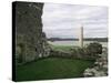 Early Christian Buildings, Devenish Island, County Fermanagh, Northern Ireland-Michael Jenner-Stretched Canvas