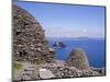 Early Christian Site, Skellig Michael, County Kerry, Munster, Republic of Ireland (Eire), Europe-Michael Jenner-Mounted Photographic Print