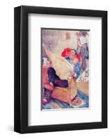 Early Closing Day-Lawson Wood-Framed Premium Giclee Print