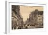 Early Collins Street, Melbourne, Australia-null-Framed Art Print