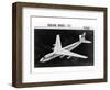 Early Concept of Boeing 757-null-Framed Art Print