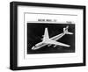 Early Concept of Boeing 757-null-Framed Art Print