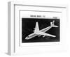 Early Concept of Boeing 757-null-Framed Art Print