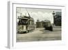 Early Copenhagen Street Scene-null-Framed Art Print