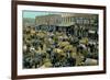 Early Cotton Market, Marietta, Georgia-null-Framed Premium Giclee Print