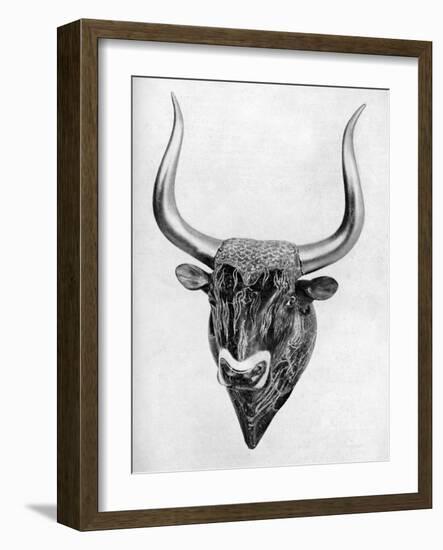 Early Cretan Libation Vessel, Found at Knossos, 1933-1934-null-Framed Giclee Print