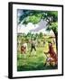 Early Cricket Match-Peter Jackson-Framed Giclee Print