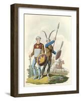 Early Danish Warriors-Charles Hamilton Smith-Framed Art Print