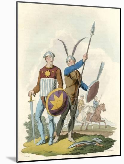 Early Danish Warriors-Charles Hamilton Smith-Mounted Art Print