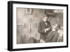 Early Dentistry-null-Framed Art Print