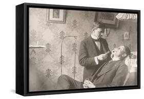 Early Dentistry-null-Framed Stretched Canvas