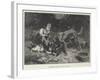 Early Dinner-Carl Reichert-Framed Giclee Print