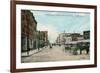 Early Downtown Council Bluffs, Iowa-null-Framed Art Print