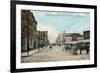 Early Downtown Council Bluffs, Iowa-null-Framed Art Print